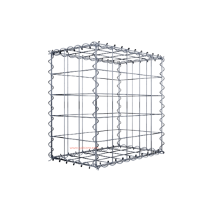Gabion50 cm x 50 cm x 30 cm (L x H x D), mesh size 10 cm x 10 cm, spiral