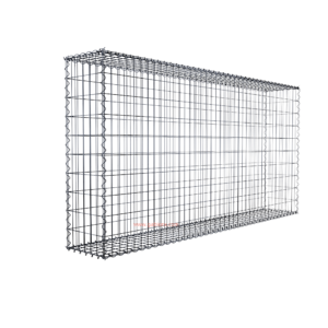 Gabion200 cm x 100 cm x 30 cm (L x H x D), mesh size 5 cm x 10 cm, spiral