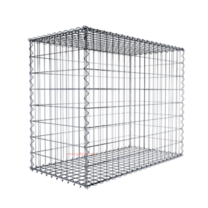 Gabion100 cm x 80 cm x 50 cm (L x H x D), mesh size 5 cm x 10 cm, spiral