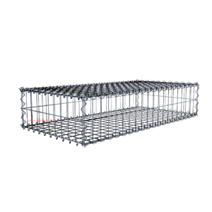 Gabion100 cm x 20 cm x 50 cm (L x H x D), mesh size 5 cm x 10 cm, spiral