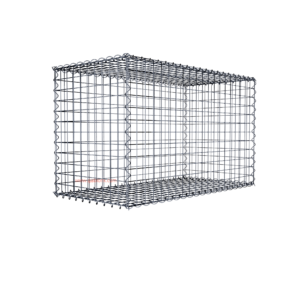 Gabion100 cm x 60 cm x 50 cm (L x H x D), mesh size 5 cm x 5 cm, spiral