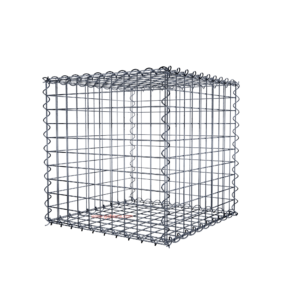 Gabion50 cm x 50 cm x 50 cm (L x H x D), mesh size 5 cm x 5 cm, spiral