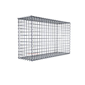 Gabion100 cm x 60 cm x 30 cm (L x H x D), mesh size 5 cm x 5 cm, spiral