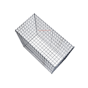 Gabion100 cm x 100 cm x 50 cm (L x H x D), mesh size 5 cm x 5 cm, spiral - Image 3