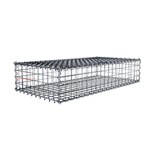 Gabion100 cm x 20 cm x 50 cm (L x H x D), mesh size 5 cm x 5 cm, spiral