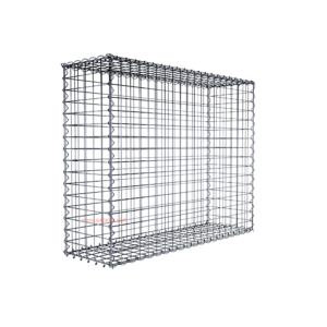 Gabion100 cm x 80 cm x 30 cm (L x H x D), mesh size 5 cm x 5 cm, spiral