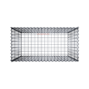 Gabion100 cm x 80 cm x 50 cm (L x H x D), mesh size 5 cm x 5 cm, spiral - Image 4