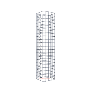 Gabion column, square, 20 cm x 20 cm, 100cm height, MW 5 cm x 5 cm - Image 3