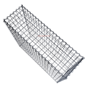 Gabion100 cm x 100 cm x 30 cm (L x H x D), mesh size 5 cm x 10 cm, spiral - Image 3