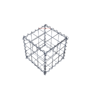 Gabion30 cm x 30 cm x 30 cm (L x H x D), mesh size 10 cm x 10 cm, spiral - Image 3
