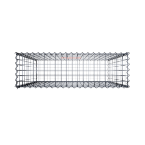 Gabion100 cm x 100 cm x 30 cm (L x H x D), mesh size 5 cm x 10 cm, spiral - Image 4