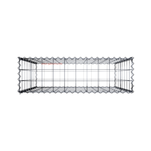 Gabion100 cm x 80 cm x 30 cm (L x H x D), mesh size 10 cm x 10 cm, spiral - Image 4