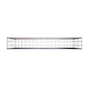 Gabion200 cm x 100 cm x 30 cm (L x H x D), mesh size 10 cm x 10 cm, spiral - Image 4