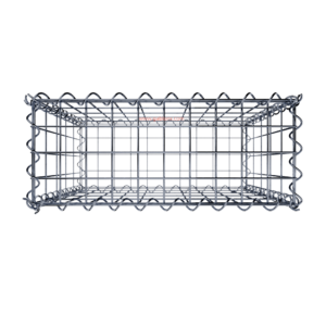 Gabion50 cm x 50 cm x 20 cm (L x H x D), mesh size 5 cm x 10 cm, spiral - Image 4