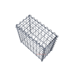 Gabion40 cm x 40 cm x 20 cm (L x H x D), mesh size 5 cm x 5 cm, spiral - Image 3