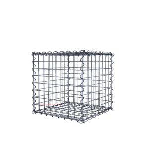 Gabion40 cm x 40 cm x 40 cm (L x H x D), mesh size 5 cm x 5 cm, spiral
