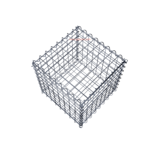 Gabion40 cm x 40 cm x 40 cm (L x H x D), mesh size 5 cm x 5 cm, spiral - Image 3