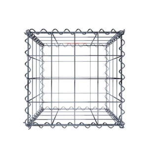 Gabion40 cm x 40 cm x 40 cm (L x H x D), mesh size 10 cm x 10 cm, spiral - Image 4