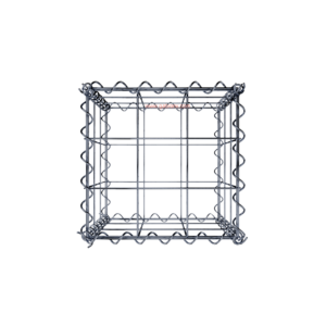 Gabion30 cm x 30 cm x 30 cm (L x H x D), mesh size 10 cm x 10 cm, spiral - Image 4