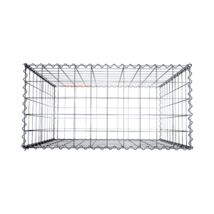 Gabion100 cm x 100 cm x 50 cm (L x H x D), mesh size 10 cm x 10 cm, spiral - Image 4