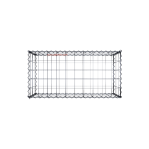 Gabion100 cm x 40 cm x 50 cm (L x H x D), mesh size 10 cm x 10 cm, spiral - Image 4