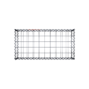 Gabion100 cm x 20 cm x 50 cm (L x H x D), mesh size 10 cm x 10 cm, spiral - Image 4