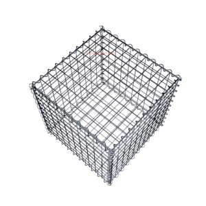 Gabion50 cm x 50 cm x 50 cm (L x H x D), mesh size 5 cm x 5 cm, spiral - Image 4