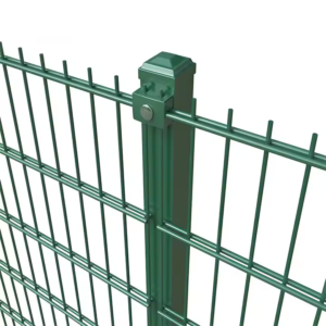 Dual-Layer Reinforced Mesh Fence