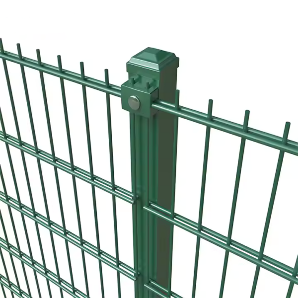 Dual-Layer Reinforced Mesh Fence