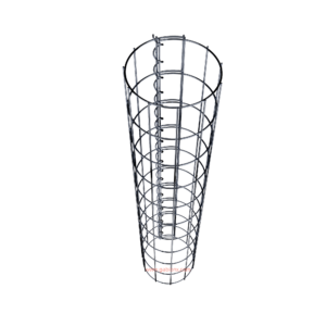 Gabion column diameter 30 cm MW 5 x 10 cm round