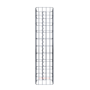 Gabion column, square, 20 cm x 20 cm, 100cm height, MW 5 cm x 10 cm